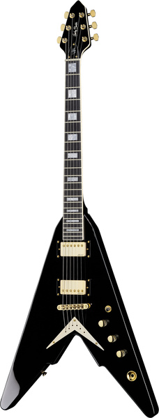 harley benton flying v guitar